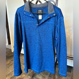 Tory Burch Deep Blue Knit Top